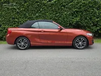Used BMW 218 Sport Line 2018 Orange Cabriolet