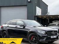 Used Mercedes GLC220 AMG line 170 HP (125 kW) 2018 Black Coupe
