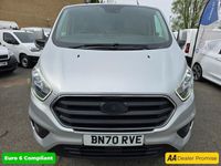 used Ford 300 Transit Custom 2.0LIMITED P/V ECOBLUE 129 BHP IN SILVER WITH 81,7509 MILES AND A FUL