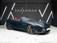 Used Jaguar F-Type R 550 HP (404 kW) 2018 Green Cabriolet
