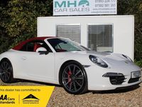 Used Porsche 911 Carrera S Cabriolet 2012 White Cabriolet