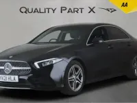Used Mercedes A200 AMG line 2021 Black Sedan
