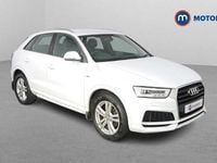 Begagnad Audi Q3 S-Line 150 HK (110 kW) 2018 Vit SUV