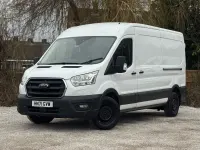 Used Ford Transit Trend 130 HP (95 kW) 2021 White Van
