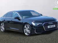 Used Audi A6 S-Line 204 HP (150 kW) 2019 Black Sedan