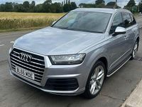 Begagnad Audi Q7 S-Line 2016 Silver SUV