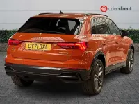Used Audi Q3 Black Edition 150 HP (110 kW) 2022 Orange SUV