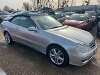 Used Mercedes CLK200 Avantgarde 2006 Silver Cabriolet