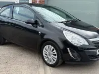 Used Vauxhall Corsa 86 HP (63 kW) 2013 Black Hatchback