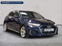 Used Audi A3 e-tron S-Line 204 HP (150 kW) 2024 Blue Hatchback