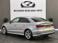 Used Audi A3 S-Line 110 HP (80 kW) 2016 Grey Sedan