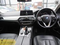 Used BMW 520 190 HP (139 kW) 2018 Black Estate