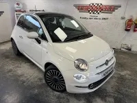 Gebraucht Fiat 500 Lounge 69 PS (50 kW) 2018 Weiß Kleinwagen