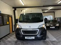 Used Peugeot Boxer 130 HP (95 kW) 2018 White Van