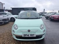 Used Fiat 500 Lounge 69 HP (50 kW) 2014 Green Hatchback