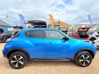 Used Nissan Juke 112 HP (82 kW) 2019 Blue SUV