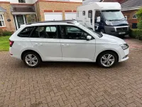 Used Skoda Fabia SE 95 HP (69 kW) 2021 White Estate
