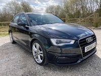 Used Audi A3 Sportback S-Line 150 HP (110 kW) 2014 Black Hatchback