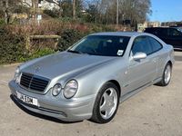 Used Mercedes CLK320 1998 Silver Coupe
