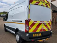 Usado Ford Transit 130 HP (95 kW) 2019 Branco Van