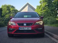 Used Seat Leon FR 184 HP (135 kW) 2017 Red Hatchback
