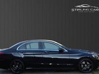Used Mercedes C200 AMG line 136 HP (100 kW) 2018 Black Sedan