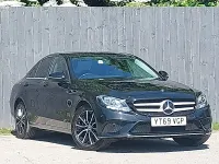Used Mercedes C180 SE 156 HP (114 kW) 2019 Black Sedan