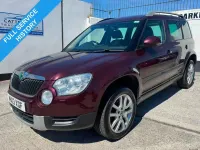 Used Skoda Yeti Elegance 140 HP (102 kW) 2013 Maroon SUV