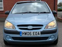 Used Hyundai Getz 97 HP (71 kW) 2006 Blue Hatchback