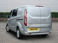 Used Ford Transit Custom Limited 130 HP (95 kW) 2019 Silver Van