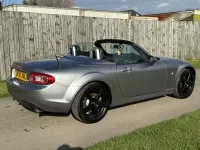 Begagnad Mazda MX5 161 HK (118 kW) 2010 Silver Cab