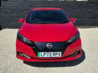 Used Nissan Leaf N-Connecta 160 kW (218 HP) 2022 Red Hatchback