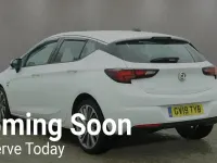 Used Vauxhall Astra 150 HP (110 kW) 2019 White Hatchback