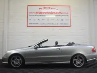 Used Mercedes CLK55 AMG AMG 2003 Silver Cabriolet