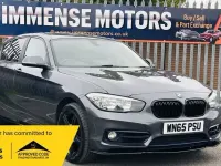 Usado BMW 120 Sport Line 190 CV (139 kW) 2015 Gris Utilitario