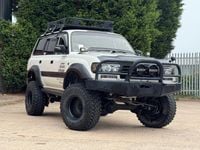 Used Toyota Land Cruiser 1995 White SUV