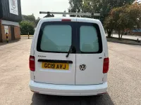 Used VW Caddy Trendline 102 HP (75 kW) 2019 White MPV