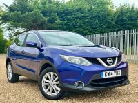 Used Nissan Qashqai Acenta 2014 Blue SUV