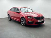 Used Skoda Octavia vRS 245 HP (180 kW) 2019 Red Hatchback