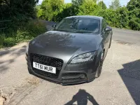 Used Audi TT Black Edition 211 HP (155 kW) 2011 Grey Coupe