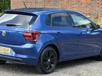 Used VW Polo Match 79 HP (58 kW) 2020 Blue Hatchback