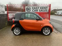 Used Smart ForTwo Coupé Passion 71 HP (52 kW) 2018 Black Coupe