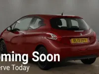 Used Peugeot 208 Access 68 HP (50 kW) 2013 Red Hatchback