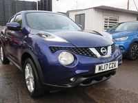 Used Nissan Juke N-Connecta 2017 Blue SUV