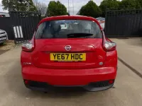 Used Nissan Juke Visia 94 HP (69 kW) 2017 Red SUV
