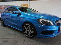 Used Mercedes A250 AMG 2014 Blue Hatchback