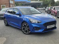 Used Ford Focus ST-Line X 125 HP (91 kW) 2019 Blue Hatchback