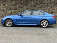 Begagnad BMW 320 M Sport 2014 Blå Sedan