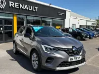 Begagnad Renault Captur Iconic 130 HK (95 kW) 2021 Grå SUV
