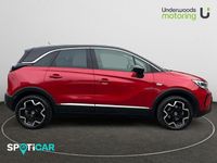 Used Vauxhall Crossland Ultimate 108 HP (79 kW) 2023 Red SUV